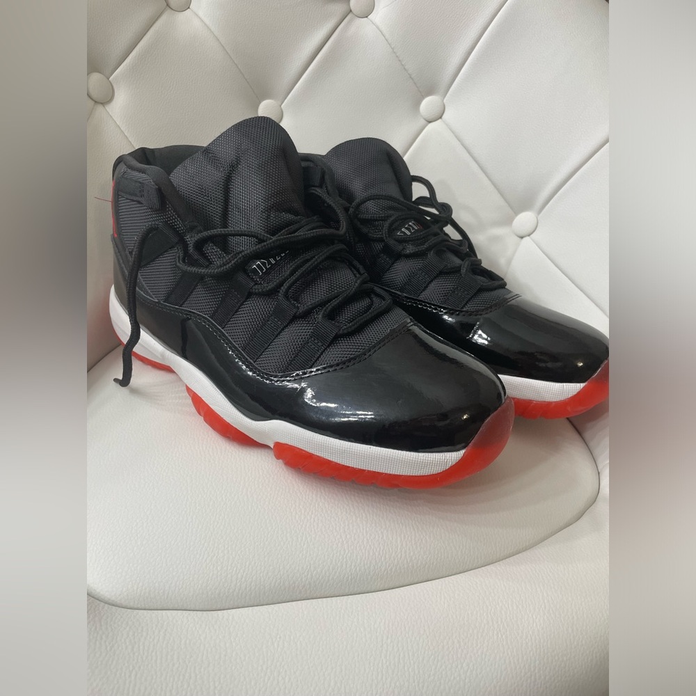 Mens Shoes Size 11 Black And Red